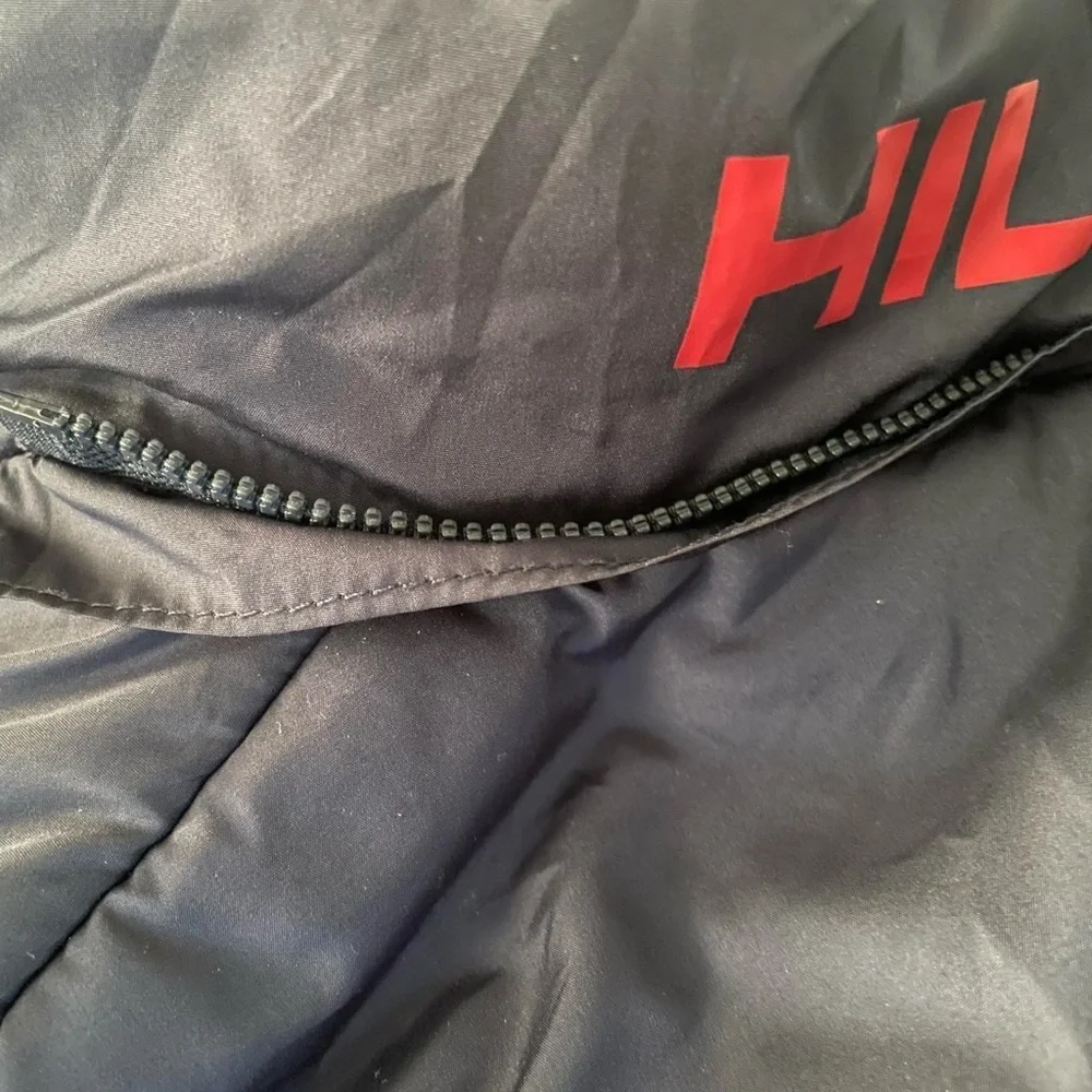 Tommy Hilfiger Navy Puffer Jacket | Youth L 14/16